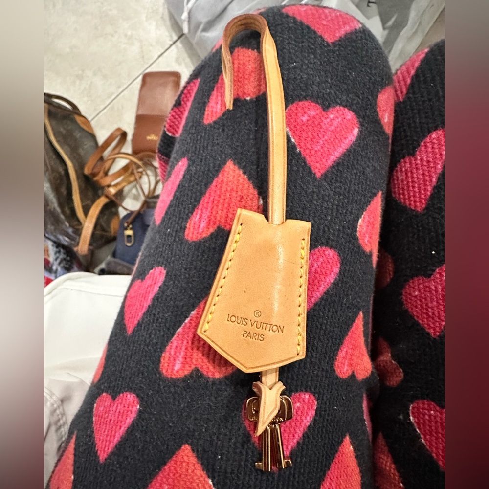 Louis Vuitton multicolor speedy Clochette with keys